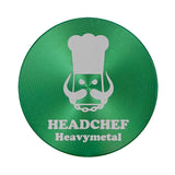 Headchef - Heavy Metal - 2 Part 55mm Metal Grinder