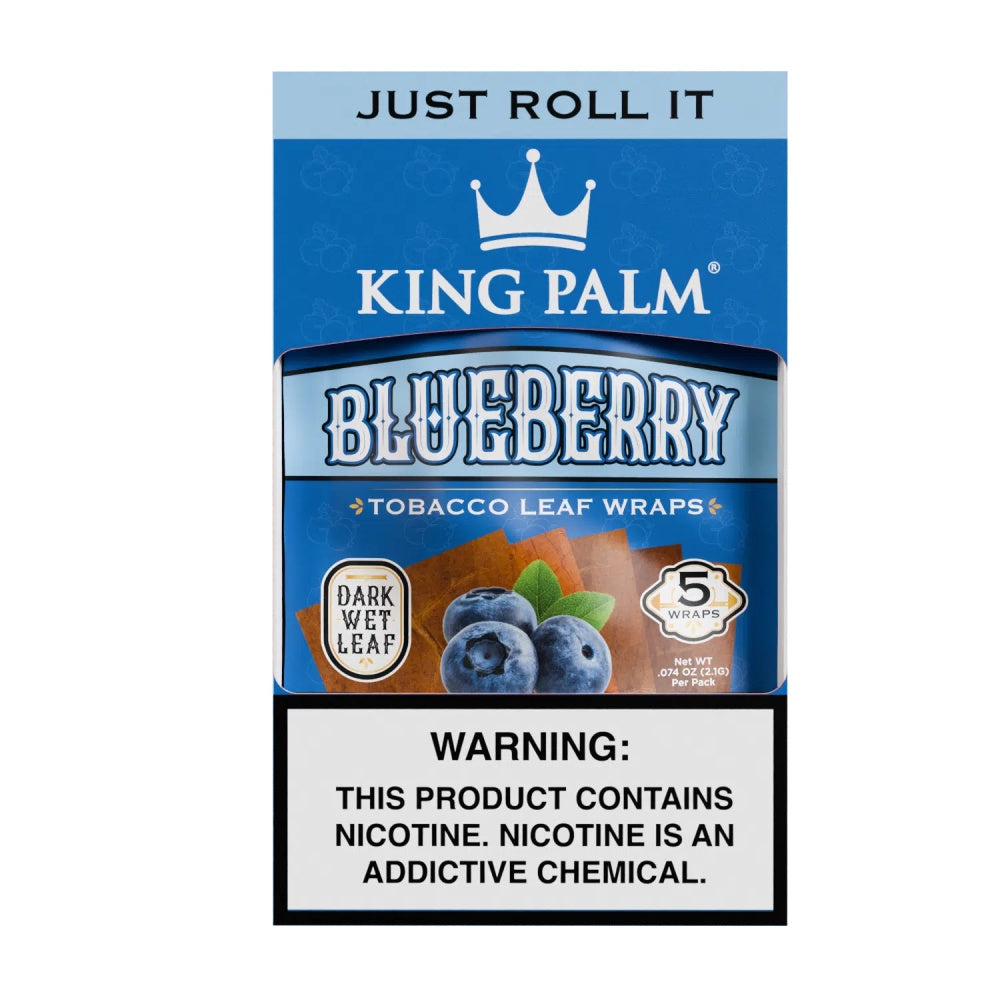 King Palm - Blueberry Tobacco Wraps
