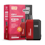 Orange County - Broad Spectrum CBD/CBG Re-Fillable Vape Kit 2000mg CBD - 6000 Puffs