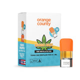 Orange County - Broad Spectrum CBD Replacement Pods -  750mg CBD - 700 Puffs