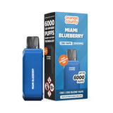 Orange County - Broad Spectrum CBD/CBG Replacement Vape Pod 2000mg CBD - 6000 Puffs