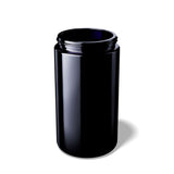 Miron Black UV Glass Jar - 500ml - Pack of 12