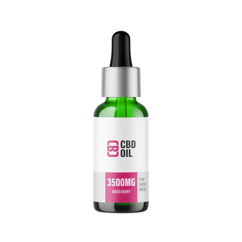 CBD Asylum 3500mg CBD Oil - 10ml Flavoured or Natural
