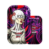Cyborg XXX - Medium Rolling Tray by Haze Holland