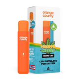 Orange County - Broad Spectrum CBD Re-Fillable Vape Kit 750mg CBD - 700 Puffs