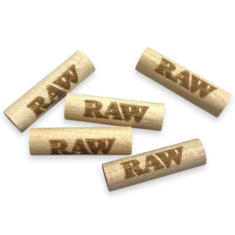 RAW - Uncoated Wood 8.5mm Tree Tips - Pack of 5