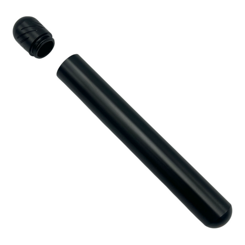 Screw Top 12cm Aluminium Tube - Pre-Roll Storage Container