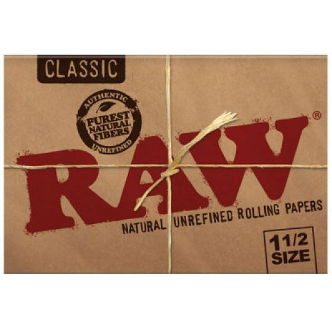 RAW Classic - 1 1/2 Size Rolling Papers