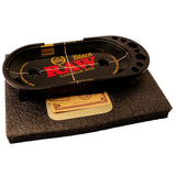 RAW Black - Prep Deck - Rolling Tray Station with Fold-Out Legs