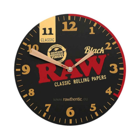 RAW Black - Wall Clock