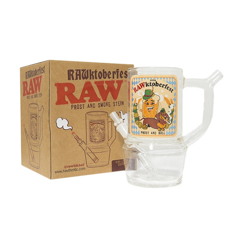 RAWktoberfest  – Limited Edition Prost & Smoke RAW Stein Glass