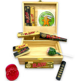 RAW x Buddies - Wooden Rolling Box - Medium Gift Set