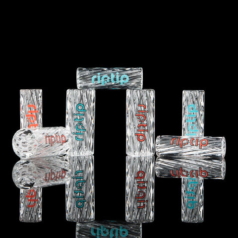 Rip Tip - Clear Etched - Glass Filter Tip