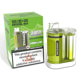 SKE Crystal 2400 Puffs - 4 in 1 Pre-Filled Pod Kit - Multi Flavour