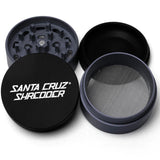 Santa Cruz Shredder - Split Series - Matte Aluminium Grinder 4pc Medium