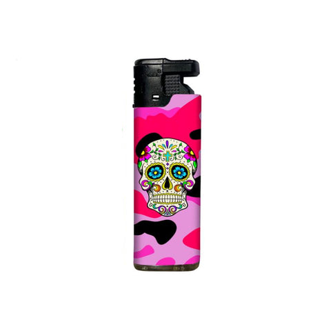 Atomic - Camo Skull - Jet Flame Lighters