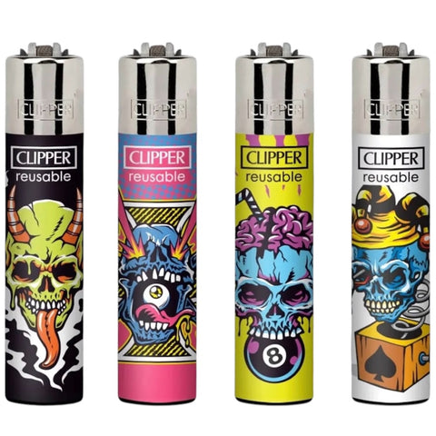 Clipper Lighters - Skulls Corps 2