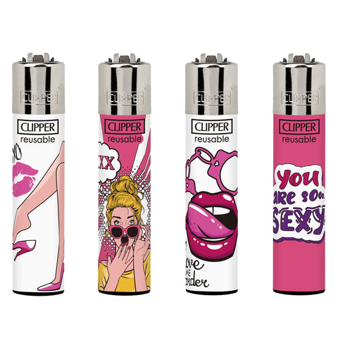 Clipper Lighters - Sexy Pink