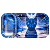 V Syndicate - Duo Rolling Tray & Ashtray - Feline Pharaoh