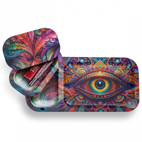 V Syndicate - Duo Rolling Tray & Ashtray - Eye