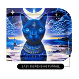 V Syndicate - Duo Rolling Tray & Ashtray - Feline Pharaoh