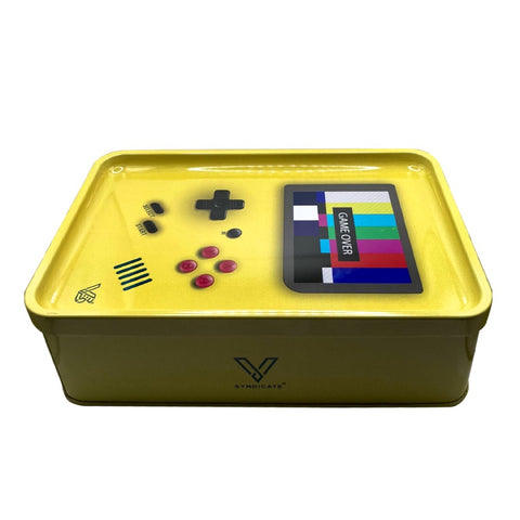 V Syndicate - PLUS Tin Box with Rolling Lid - Game Head