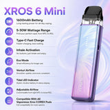 Vaporesso - XROS 6 Mini - Pod Kit