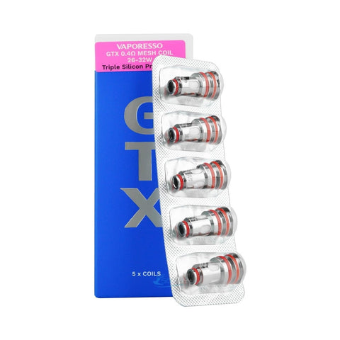 Vaporesso - GTX Coils - 0.4 Ω Mesh - Pack of 5