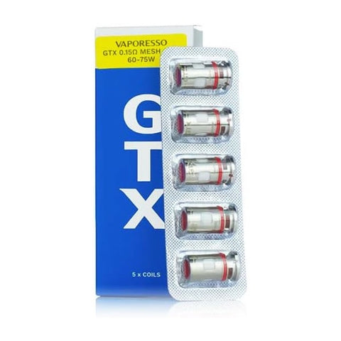 Vaporesso - GTX Coils - 0.15 Ω Mesh - Pack of 5