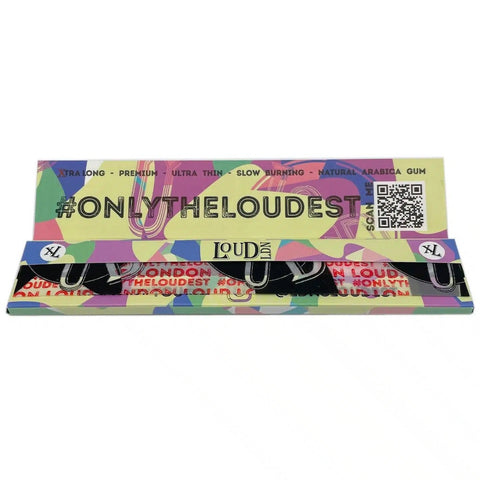 XLOUD - King Size Extra Long 130mm - Rice Milk Rolling Papers