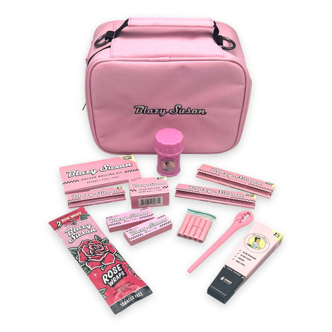 Blazy Susan - Pink Stash Bag - Luxury Gift Set