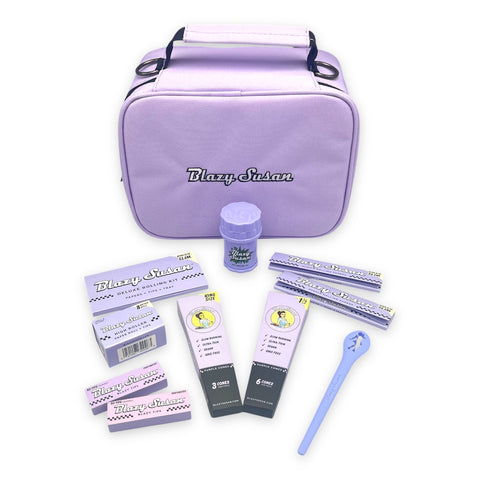 Blazy Susan - Purple Stash Bag - Luxury Gift Set