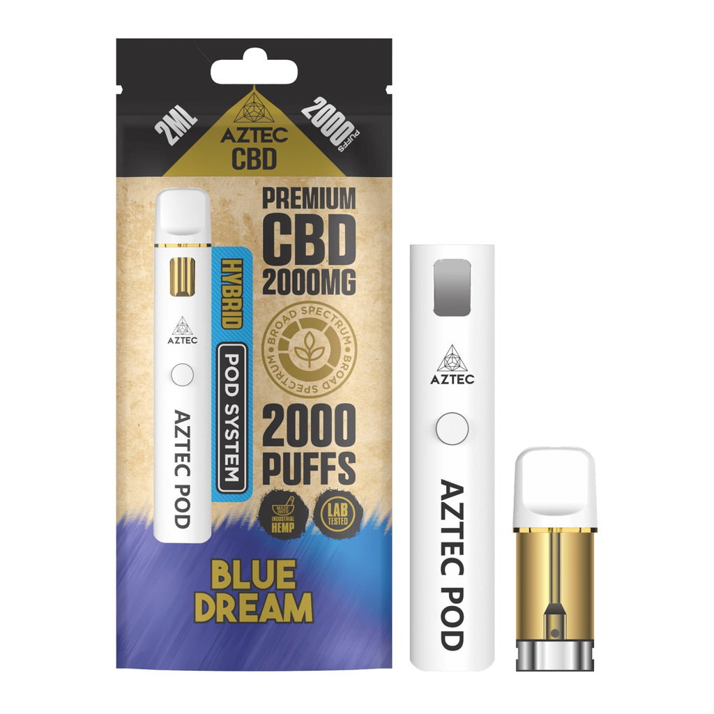 Aztec CBD Pre-Filled Pod Vape - 2000mg CBD - 2000 Puffs The JuicyJoint Aztec CBD Pre-Filled Pod Vape - 2000mg CBD - 2000 Puffs The JuicyJoint