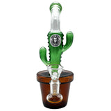 Cactus Plant - Glass Percolator - 23cm Bong