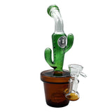 Cactus Plant - Glass Percolator - 23cm Bong
