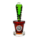 Cactus Flower - Glass Percolator - 21cm Bong
