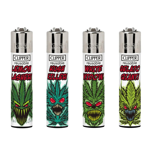 Clipper Lighters - Cannabis Monsters