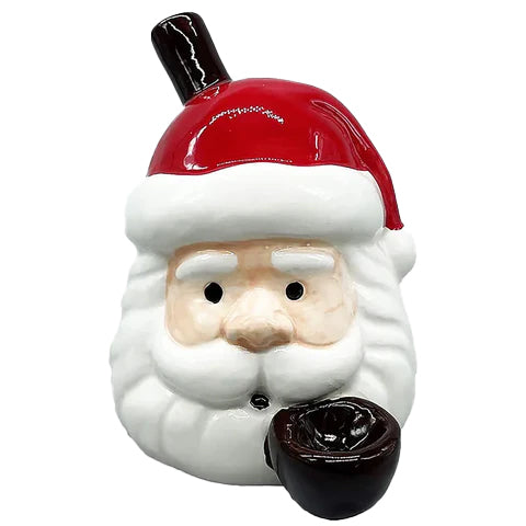 SALE!!! Ceramic Santa Claus - Father Christmas - Pipe Bong