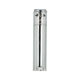 Clipper Metal Flint Wheel Jet Flame Lighter – Silver (Chrome or Brushed Steel)