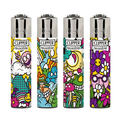 Clipper Lighter - Psycho Hippie 3