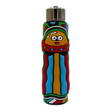 Clipper Lighter  - Mini With Rubber Case - Psycho Universe