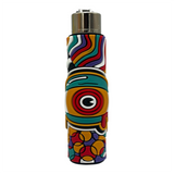 Clipper Lighter  - Mini With Rubber Case - Psycho Universe