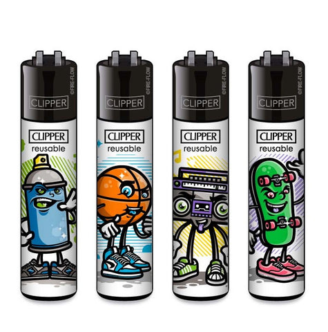 Clipper Lighters -  Urban Characters