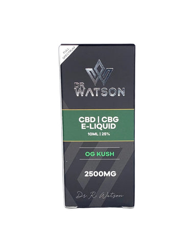 Dr Watson - 2500mg Full Spectrum 10% CBD E-Liquid - 10ml