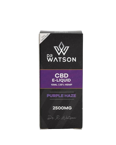 Dr Watson - 2500mg Full Spectrum 10% CBD E-Liquid - 10ml