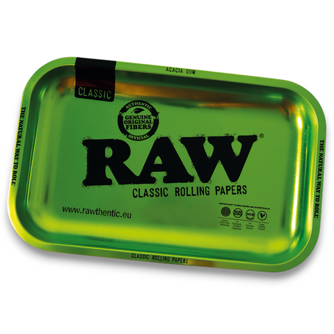 RAW - Emerald Green Classic - Medium Rolling Tray
