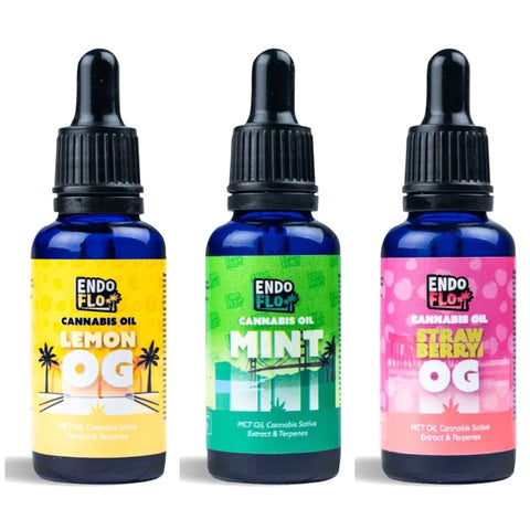 EndoFlo - CBD Oil Tincture 30ml/500mg - Various Flavours