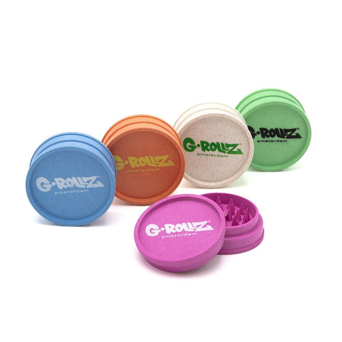 G-Rollz - 2-Part Hemp Grinder - Various Colours
