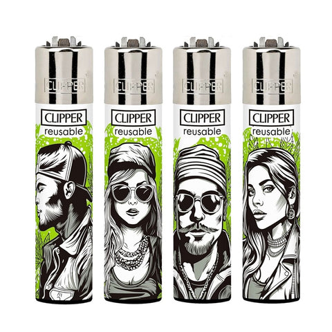 Clipper Lighters - Gangsta Leaves