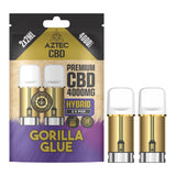 Aztec CBD 2 x Spare Vape Pods - 2 x 2000mg CBD